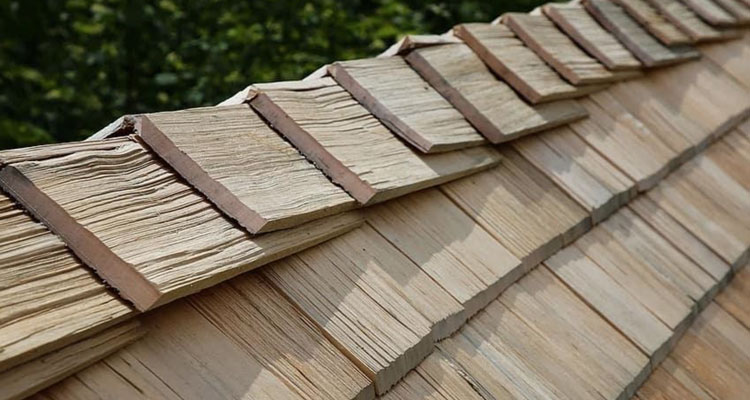 Cedar Wood Shake Shingles Santa Monica